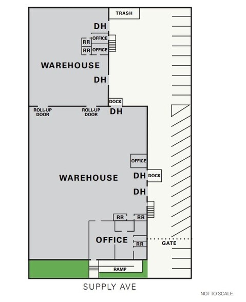 More Photos Of 2854-2856 Supply Ave, Commerce Warehouse For Sale
