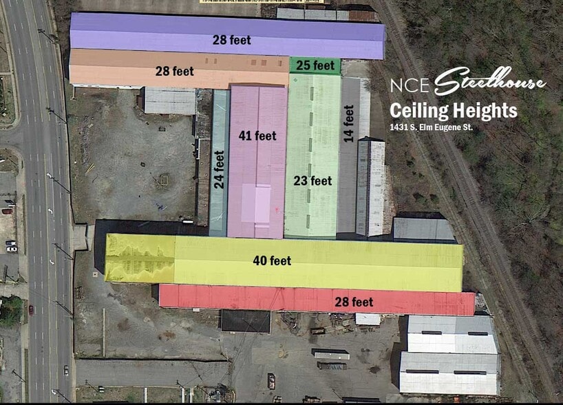 More Photos Of 1431 S Elm Eugene St, Greensboro Manufacturing For Lease
