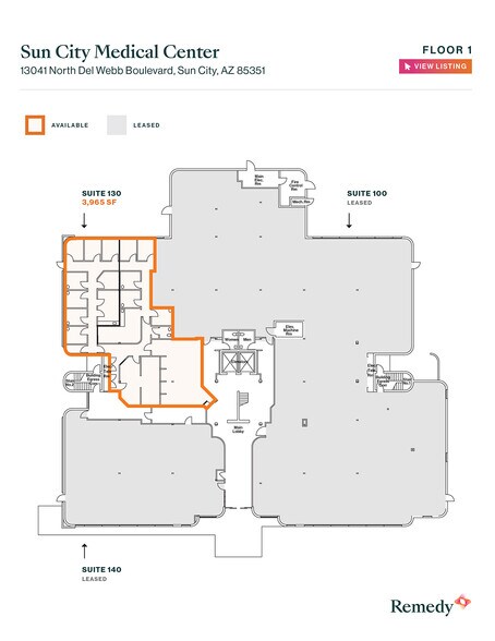 More Photos Of 13041 N Del Webb Blvd, Sun City Medical For Lease