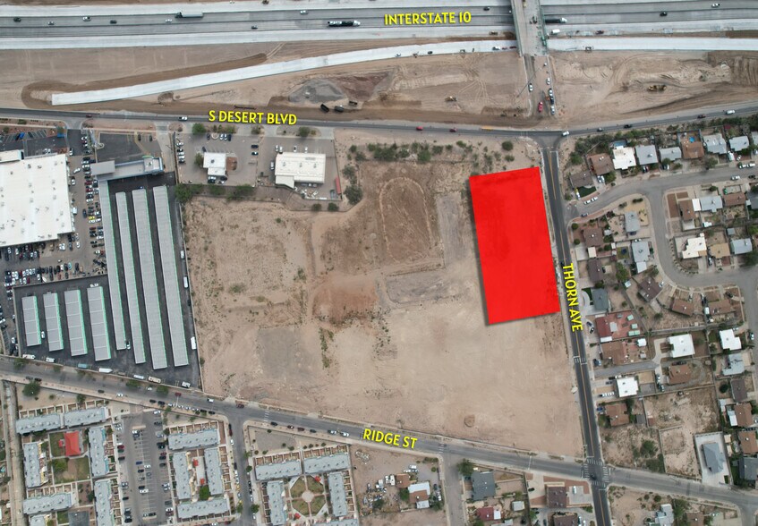 Primary Photo Of 343 Thorn Ave, El Paso Land For Sale