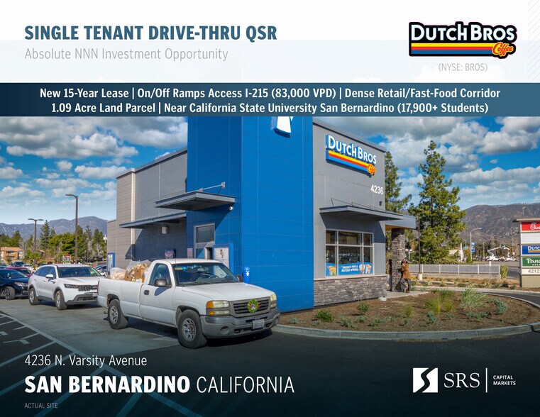 Primary Photo Of 4236 N Varsity Ave, San Bernardino Freestanding For Sale