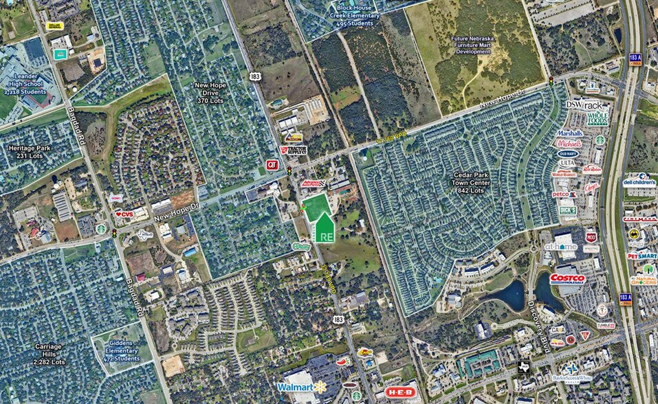 More Photos Of 1804 N Bell Blvd, Cedar Park Storefront For Lease