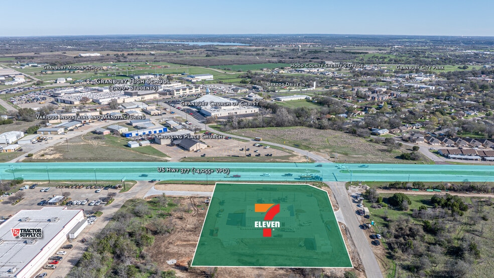 More Photos Of 2101 W US Hwy 377, Granbury General Retail For Sale