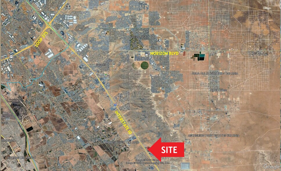 More Photos Of 16263 Gateway Blvd, Socorro Land For Sale
