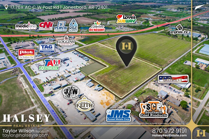 More Photos Of C W Post Road, Jonesboro Land For Sale