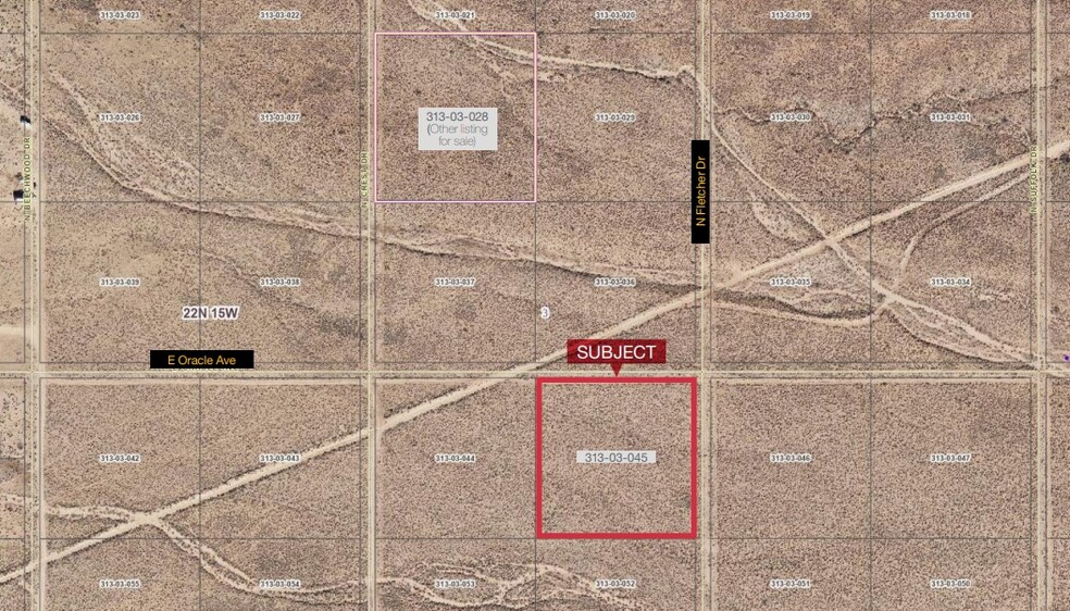 Primary Photo Of E Oracle Ave & N Fletcher Dr, Kingman Land For Sale