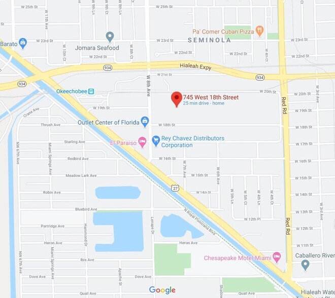 More Photos Of 745 W 18th St, Hialeah Manufacturing For Sale