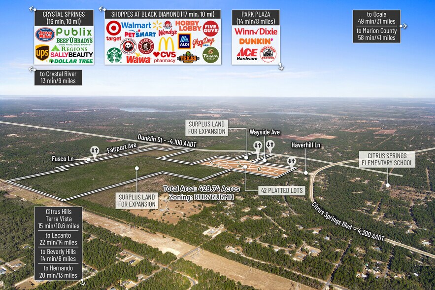 More Photos Of 5181 W Dunklin St, Dunnellon Land For Sale