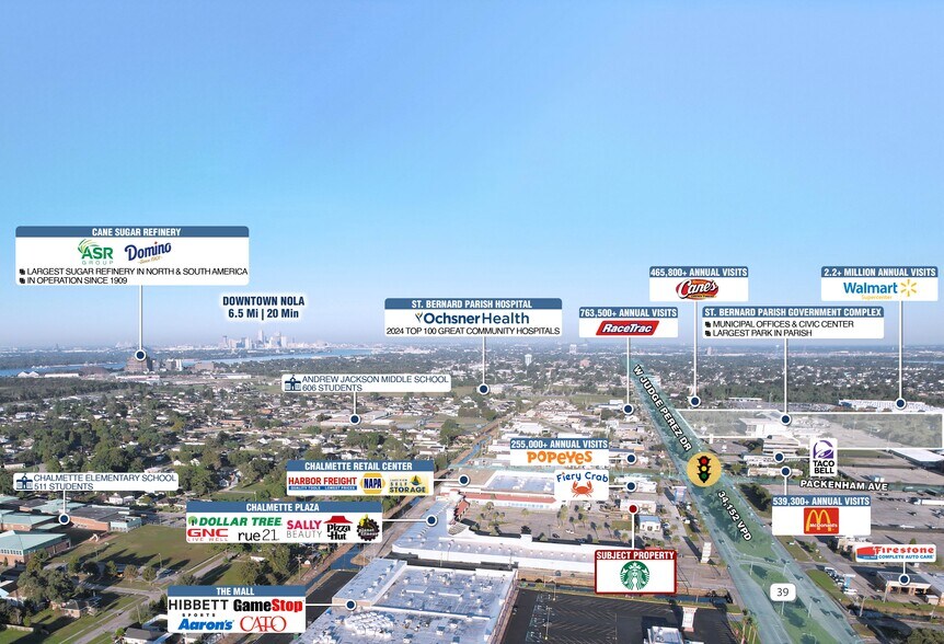 More Photos Of 8420 W Judge Perez Dr, Chalmette Fast Food For Sale