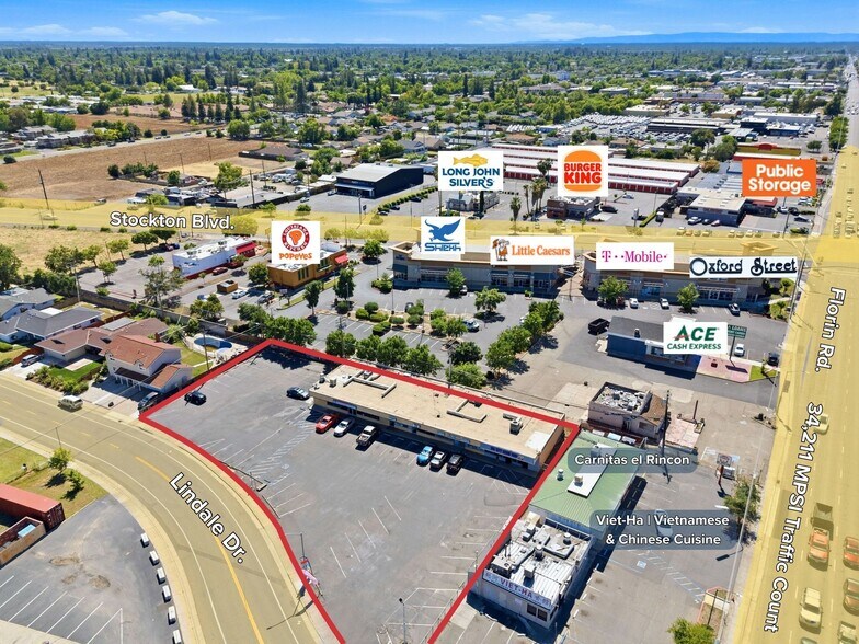 More Photos Of 7206-7216 Lindale Dr, Sacramento Storefront For Sale