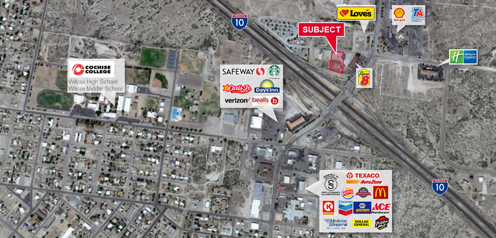 Primary Photo Of I-10 & Fort Grant Rd, Willcox Land For Sale