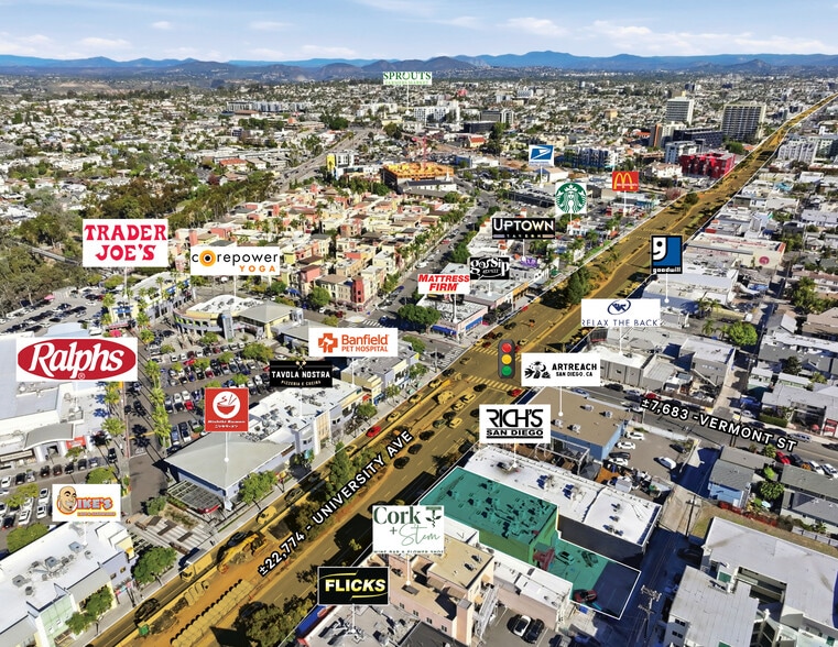 More Photos Of 1041-1047 University Ave, San Diego Storefront Retail Office For Sale