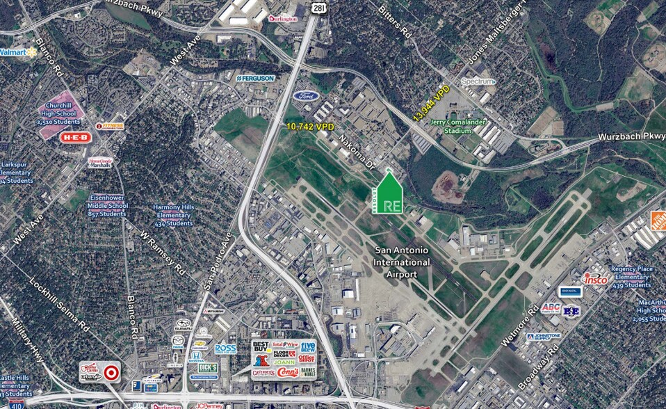 More Photos Of 1215-1221 Triplett St, San Antonio Unknown For Lease