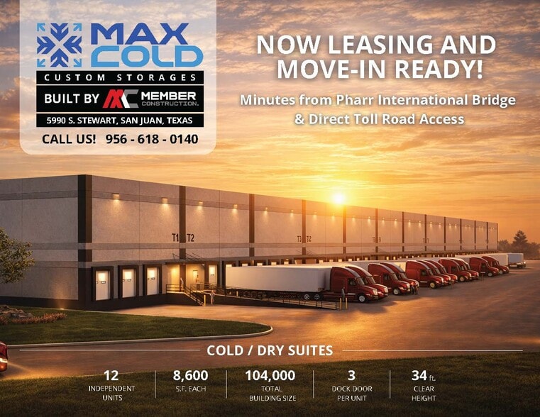 Primary Photo Of 5900 S Stewart Rd, San Juan Refrigeration Cold Storage For Lease