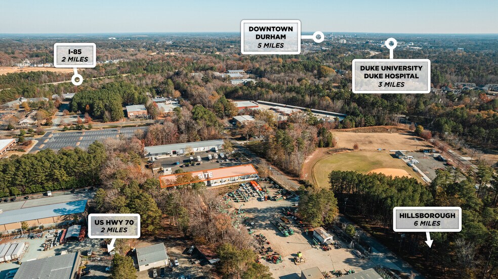 More Photos Of 4310 Bennett Memorial Rd, Durham Flex For Lease