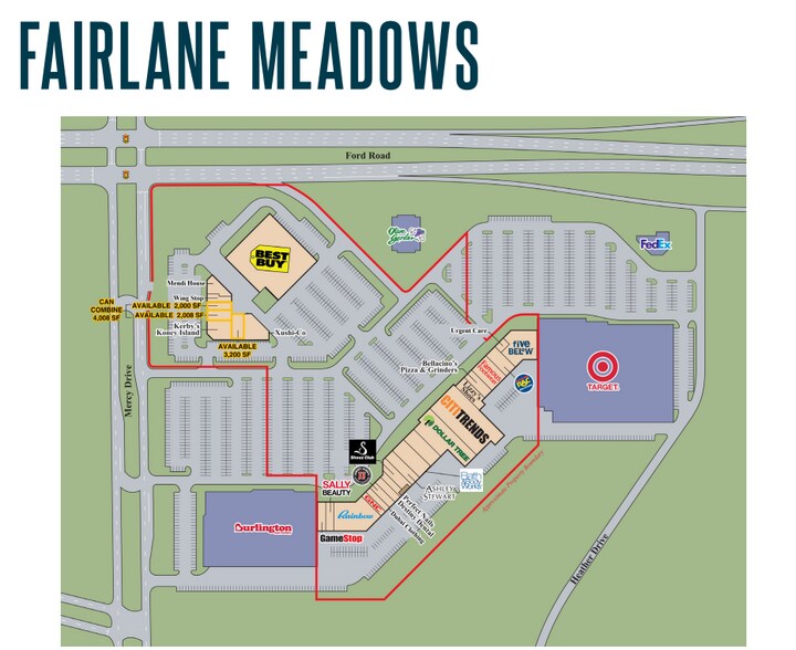 More Photos Of 15851-16351 Ford Rd, Dearborn Unknown For Lease