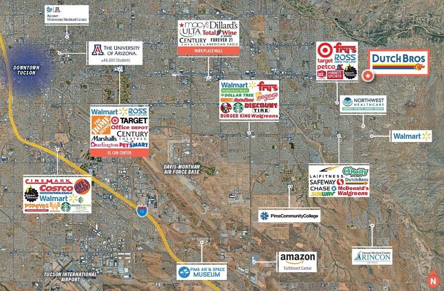 More Photos Of 170 S Houghton Rd, Tucson General Retail For Sale