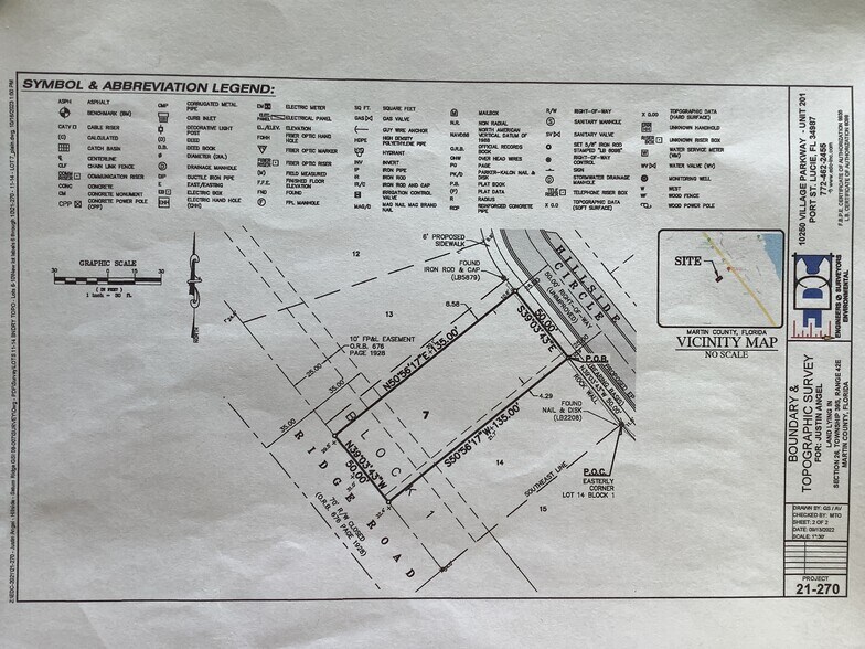 More Photos Of 1 Hillside Circle, Hobe Sound Land For Sale