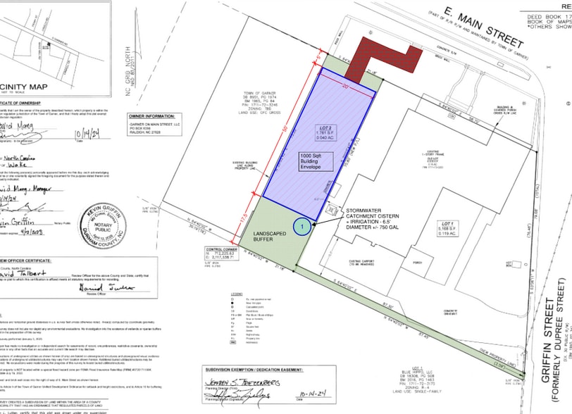Primary Photo Of 124 Main St, Garner Land For Sale