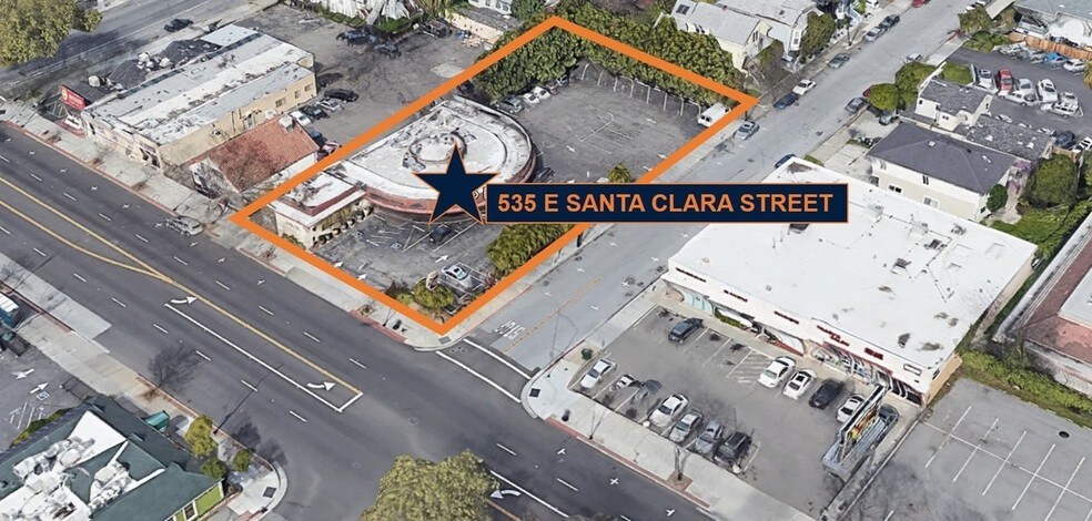 Primary Photo Of 535 E Santa Clara St, San Jose Land For Sale