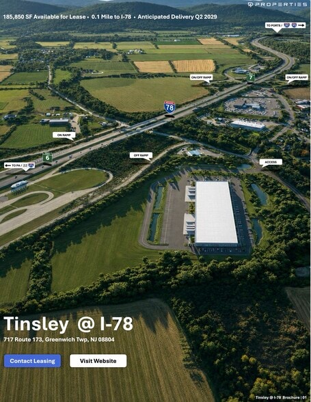 Primary Photo Of 717 State Route 173, Greenwich Township Manufacturing For Lease