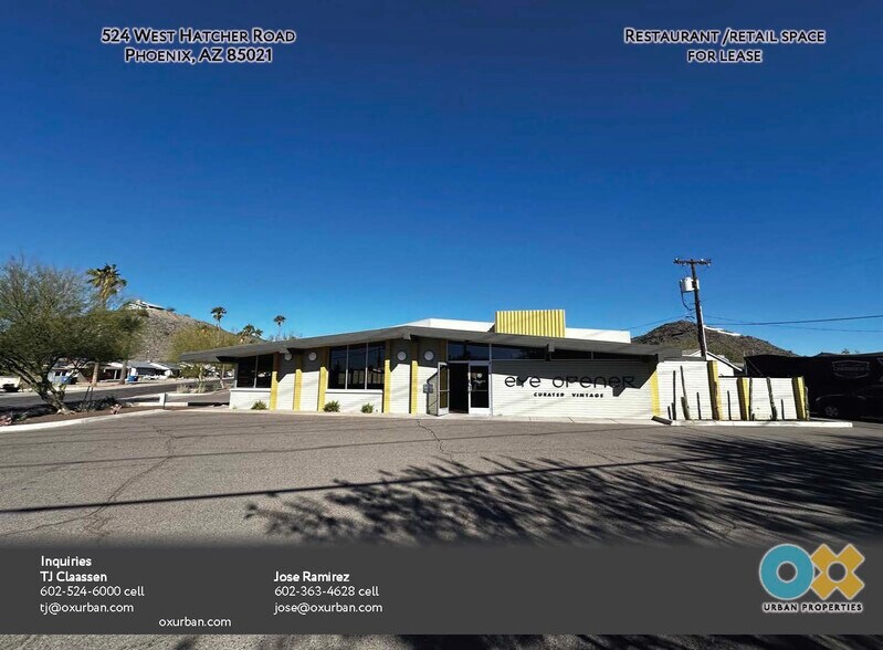 Primary Photo Of 524 W Hatcher Rd, Phoenix General Retail For Sale