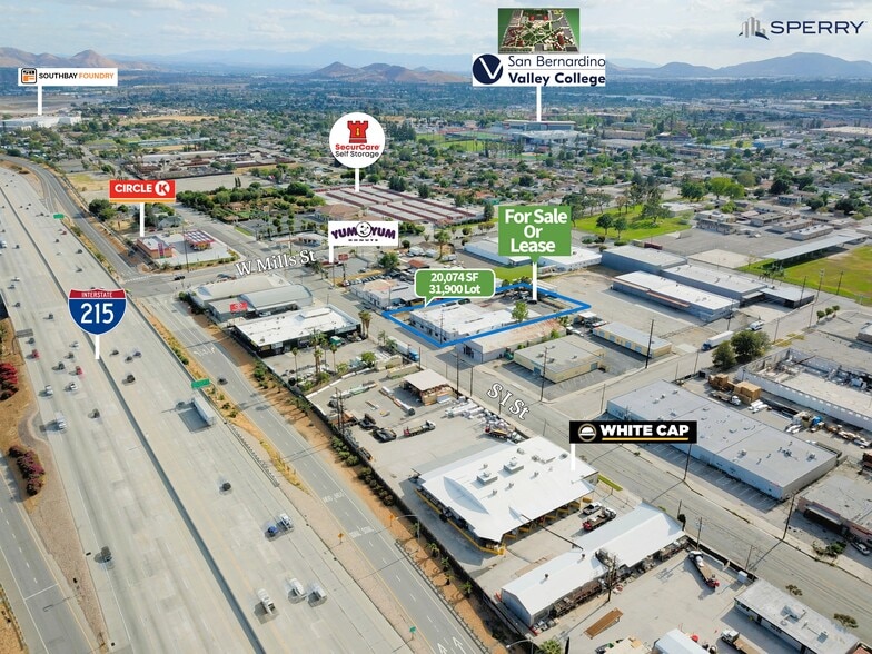 Primary Photo Of 424-432 S I St, San Bernardino Warehouse For Sale