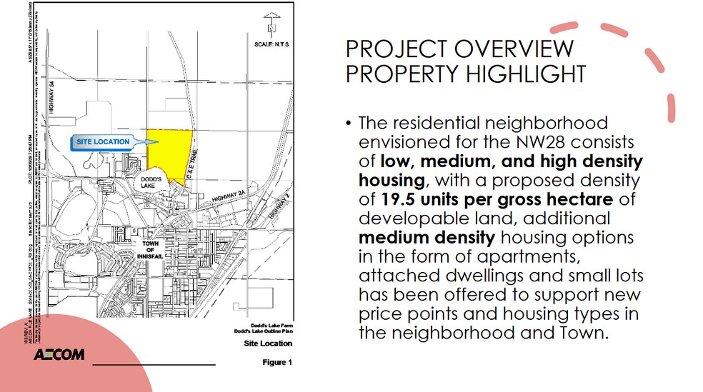 More Photos Of 5901 50 Ave, Innisfail Land For Sale