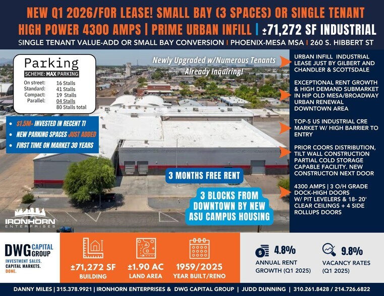 More Photos Of 260 S Hibbert St, Mesa Warehouse For Lease