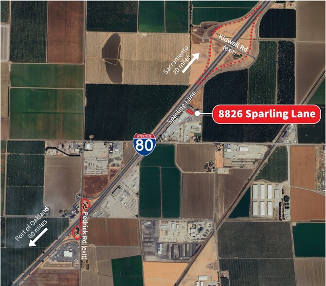 More Photos Of 8826 Sparling Ln, Dixon Land For Lease