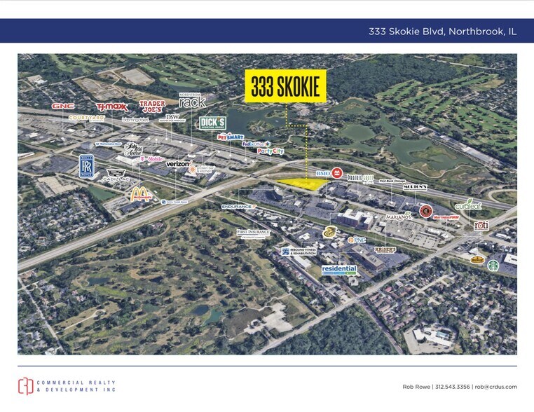 More Photos Of 333 Skokie blvd., Northbrook Land For Lease