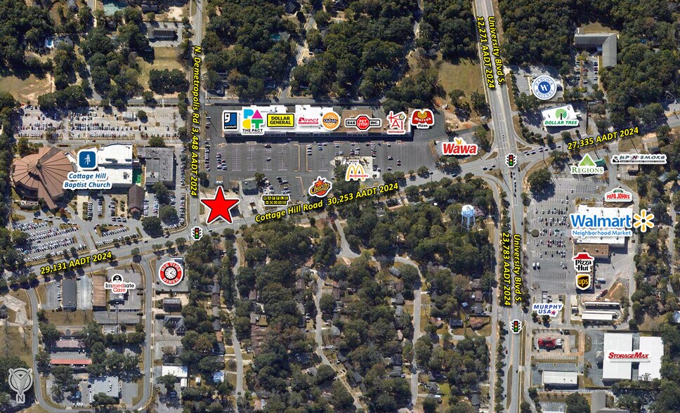 More Photos Of 5001 Cottage Hill Rd, Mobile Land For Sale