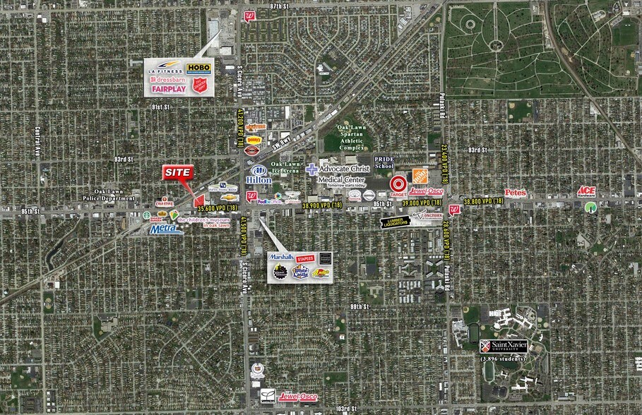 More Photos Of 4932-5000 W 95th St, Oak Lawn Unknown For Lease