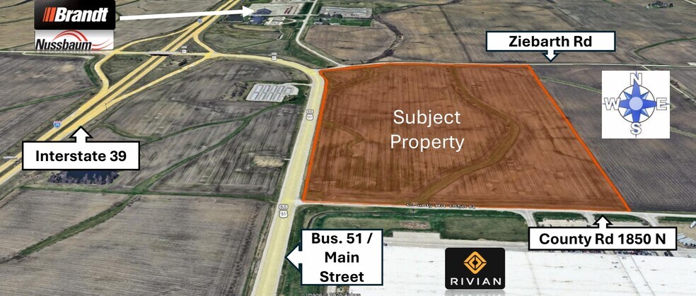 More Photos Of 2650 Main Street, Normal Land For Sale