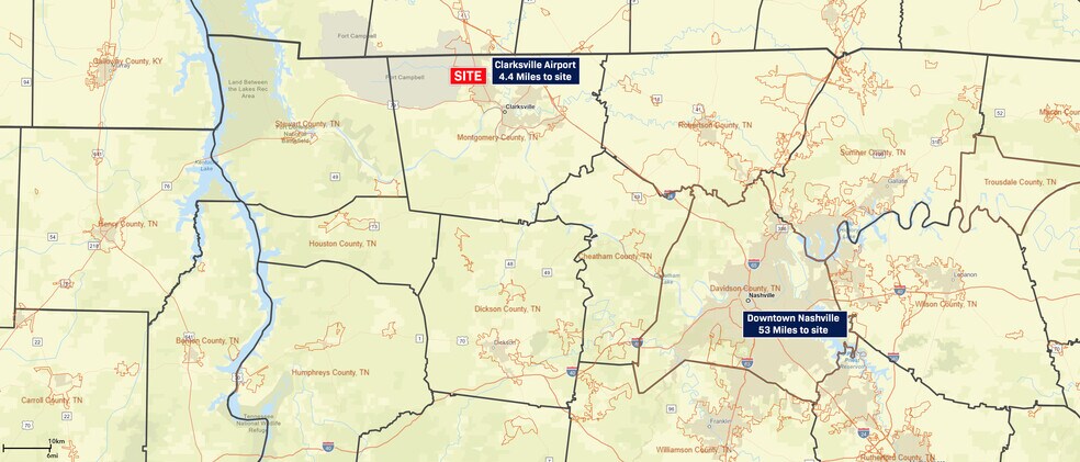 More Photos Of 1768 Evans Rd, Clarksville Land For Sale