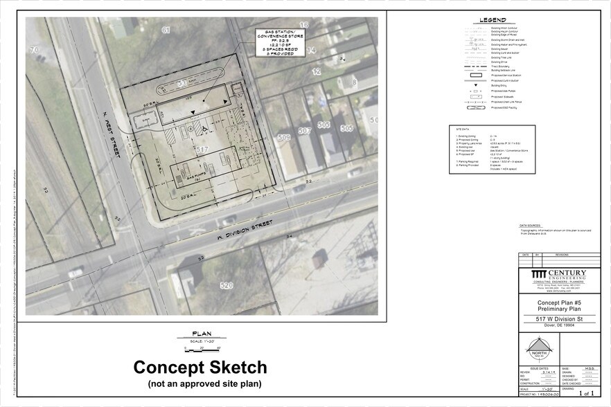 More Photos Of 517 W Division St, Dover Land For Lease
