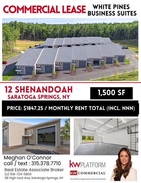 More Photos Of 12 Shenandoah Dr, Saratoga Springs Warehouse For Lease