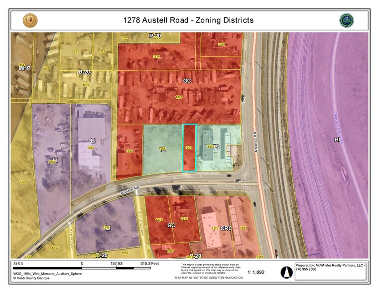 More Photos Of 1278 Austell Rd SE, Marietta Land For Sale
