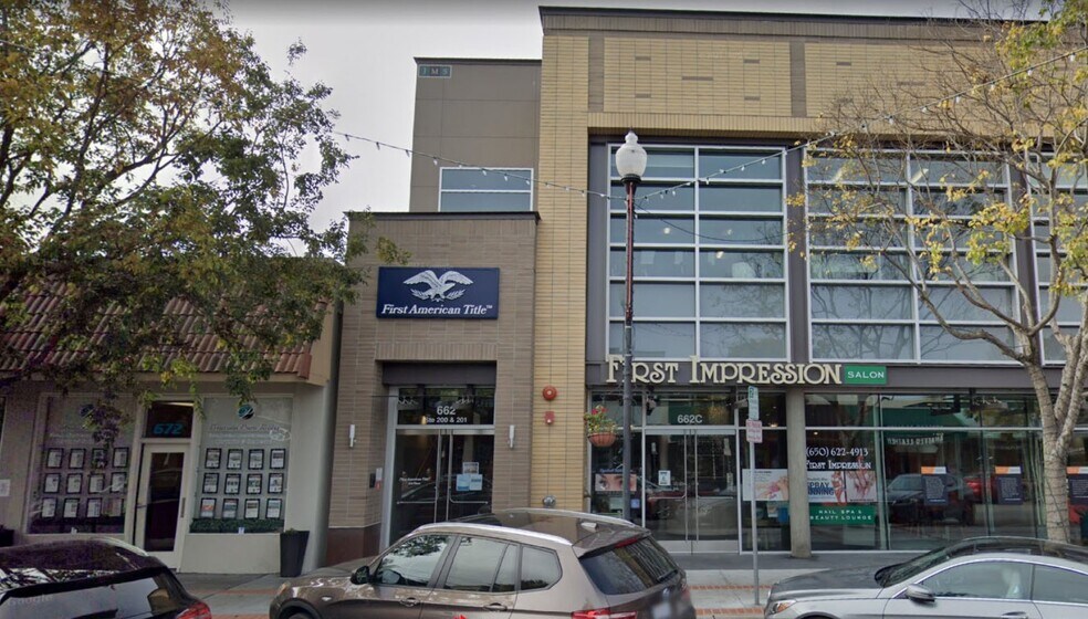 Primary Photo Of 662 Laurel St, San Carlos Storefront Retail Office For Lease