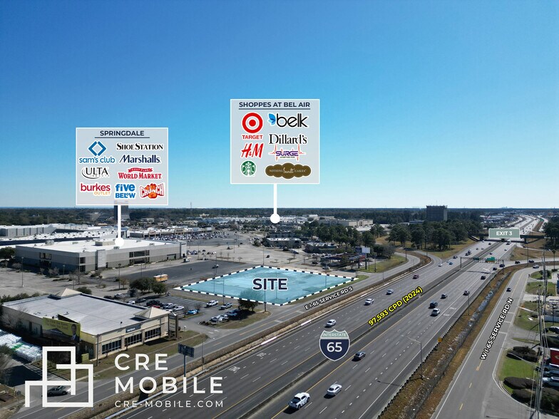 More Photos Of 3250 3250 Airport Blvd, Mobile Land For Sale