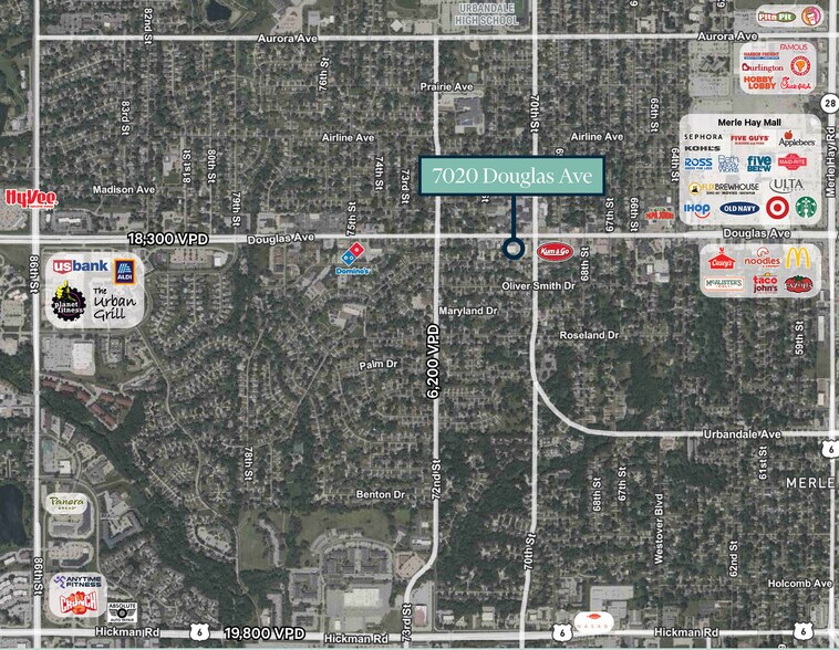 More Photos Of 7020 Douglas Ave, Urbandale Storefront For Sale