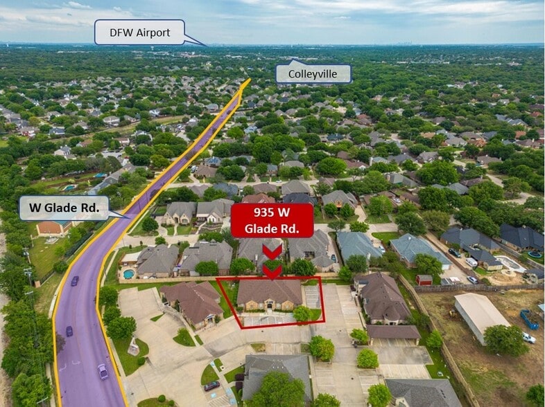 More Photos Of 935 W Glade Rd, Hurst Office For Sale