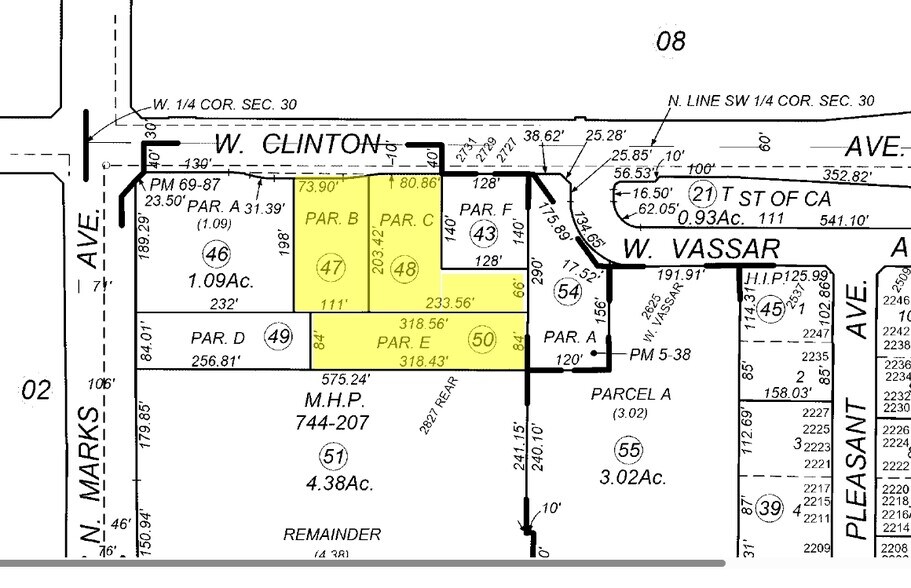 More Photos Of 2741, 2755-2827 W Clinton Ave, Fresno General Retail For Lease