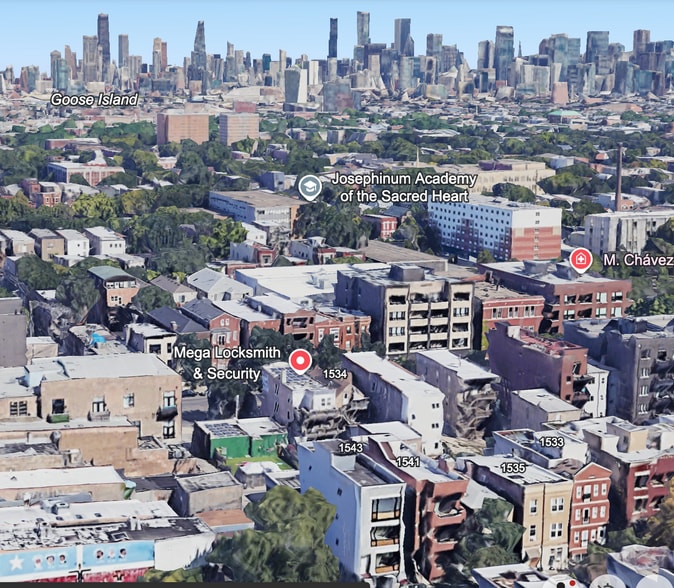 More Photos Of 1540-1542 N Western Ave, Chicago Land For Sale