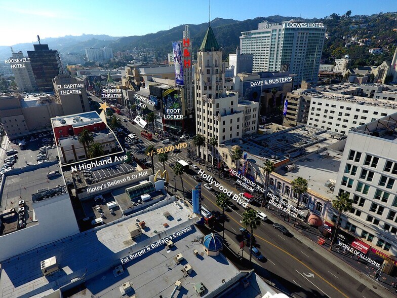 More Photos Of 6800-6820 Hollywood Blvd, Los Angeles Storefront Retail Residential For Lease