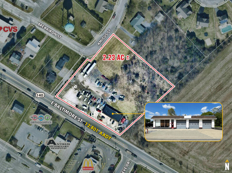 Primary Photo Of 529 E Baltimore St, Taneytown Land For Lease