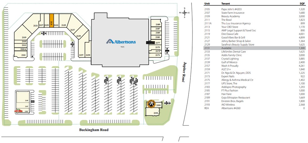 More Photos Of 2105-2193 Buckingham Rd, Richardson Unknown For Lease