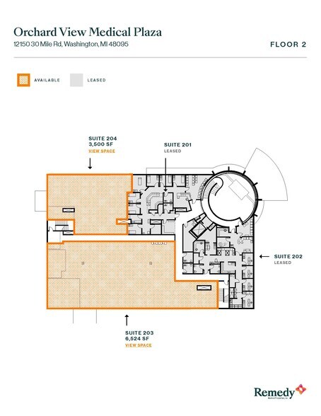 More Photos Of 12150 30 Mile Rd, Washington Twp Medical For Lease