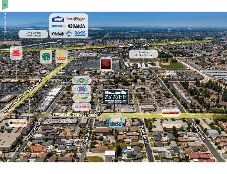 More Photos Of 21512-21516 Norwalk Blvd, Hawaiian Gardens General Retail For Sale