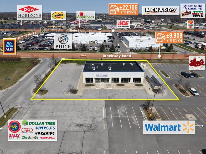 More Photos Of 5901 Brockway Rd, Saginaw Freestanding For Sale